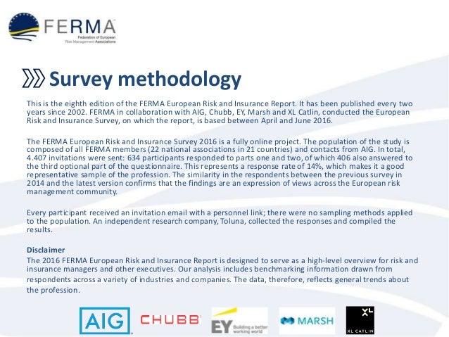 FERMA European risk and insurance report 2016 full set