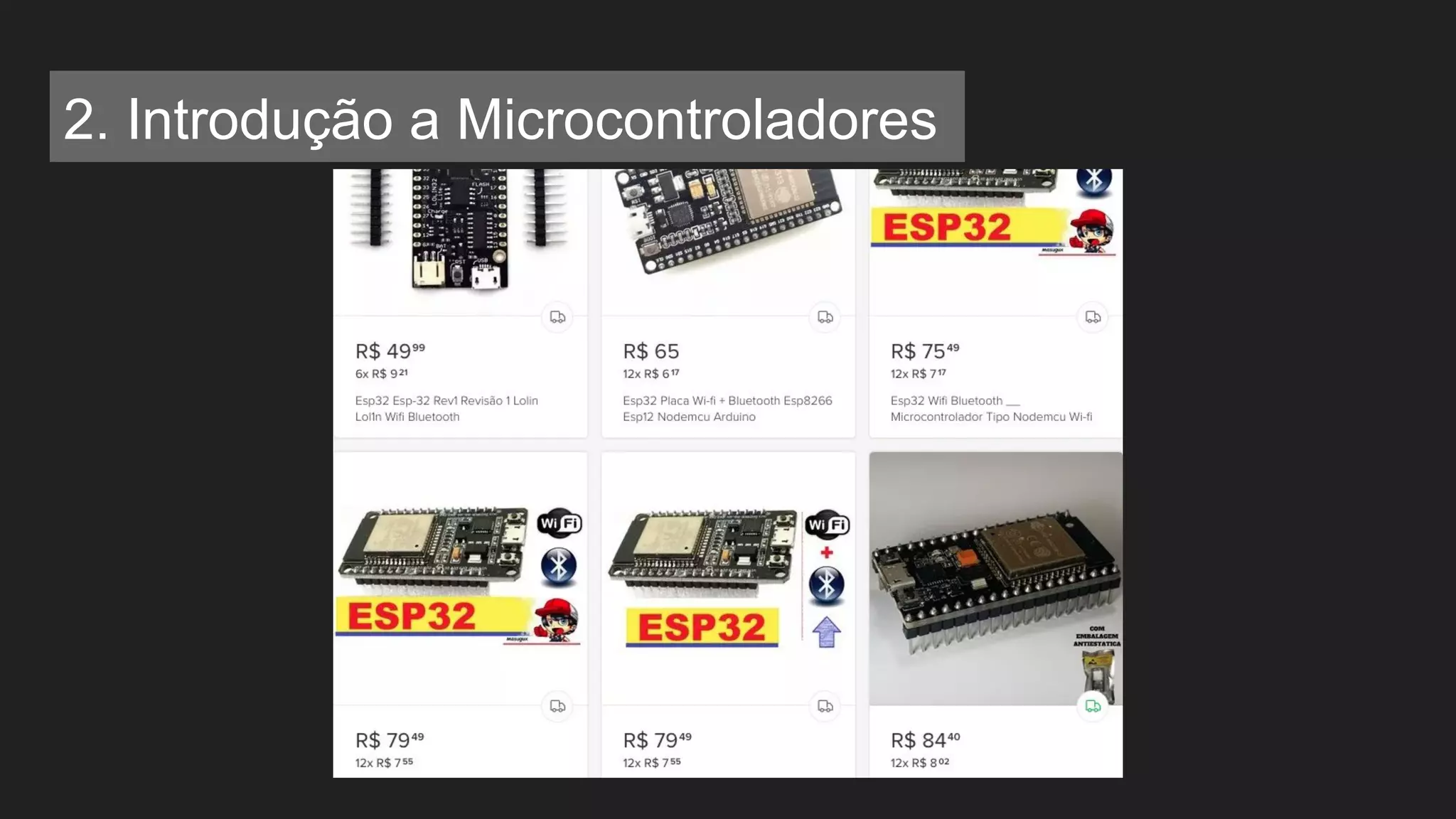 2. Introdução a Microcontroladores
 