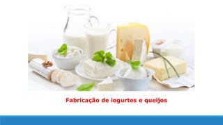 Fabricação de iogurtes e queijos
 