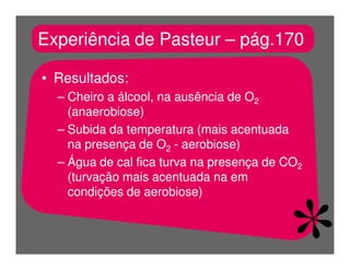 FermentaçãO E RespiraçãO