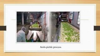 Amla pickle process
 