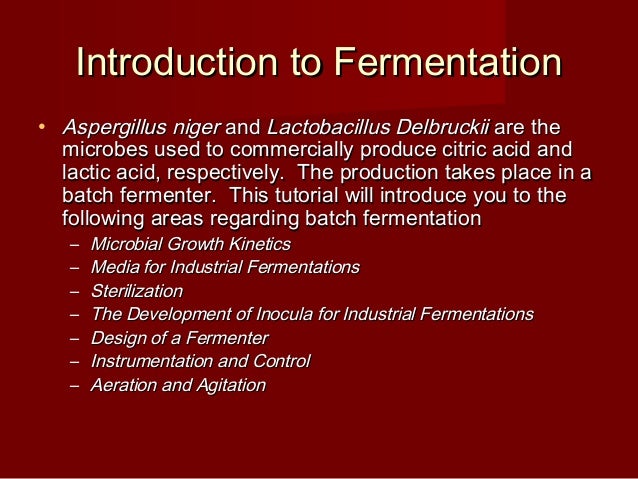 Introduction to Fermentation - IntroDuction To Fermentation 2 638