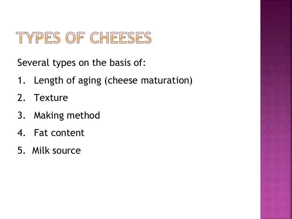 Fermentation of cheese (1)
