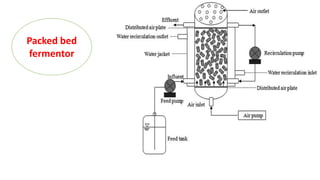 Packed bed
fermentor
 