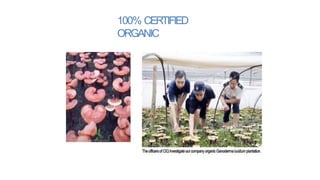 100% CERTIFIED
ORGANIC
 