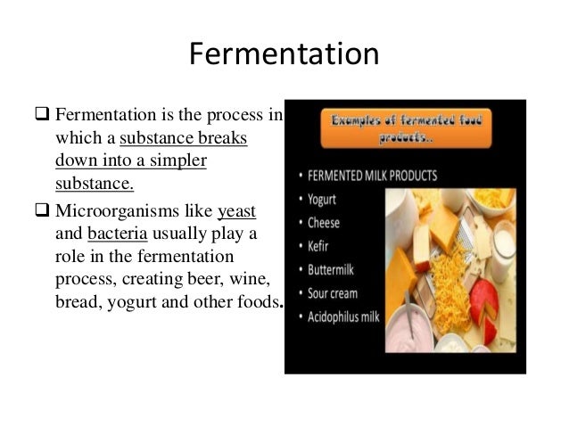 Fermentation slides - Fermentation SliDes 2 638