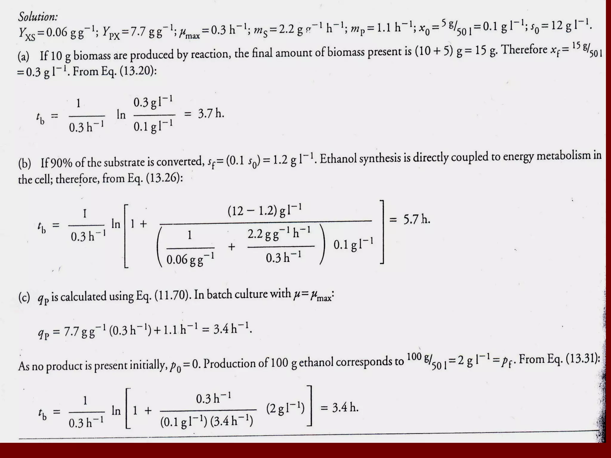 Batch, Fed-Batch, Continuous Cultivation