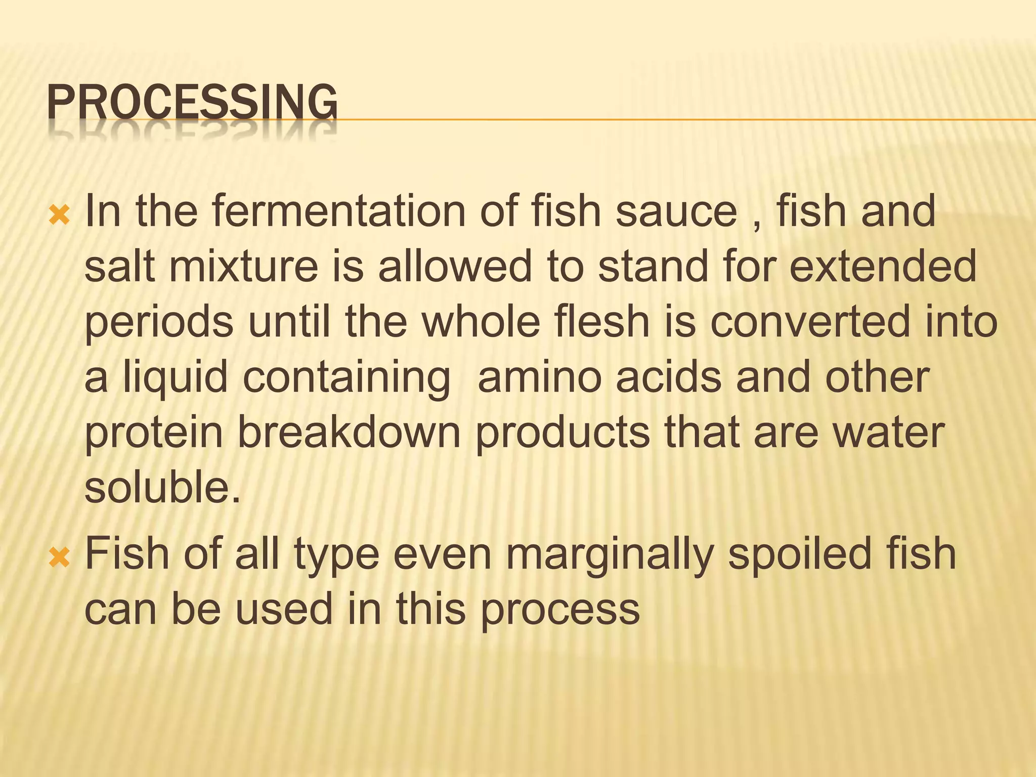 Fermented fishery products | PPTX