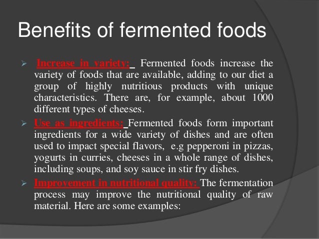 Fermented Food