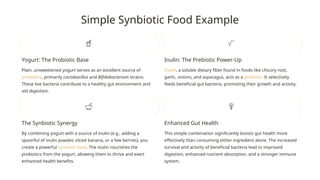Synbiotics Examples Fermented Foods: Starter Organisms, Functional food, Probiotics ...