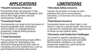 Fermented meat and meat products - Food Biotechnology | PPTX