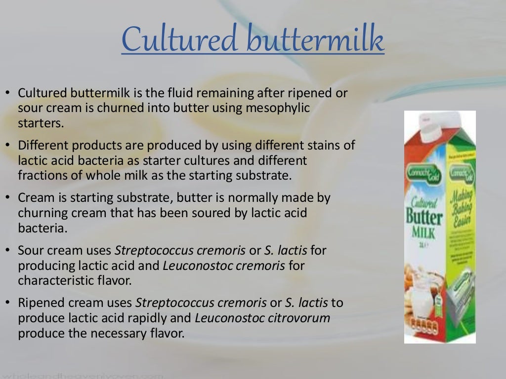 Fermented milk products