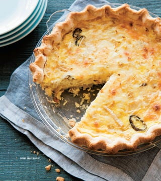 SMOKY KRAUT QUICHE
 
