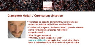 I nostri servizi
• Creare e sviluppare presenza sul Web
• Formazione all'uso degli strumenti per comunicare direttamente
  sul Web
• Creare, sviluppare, consolidare il marchio e l'immagine aziendale
 