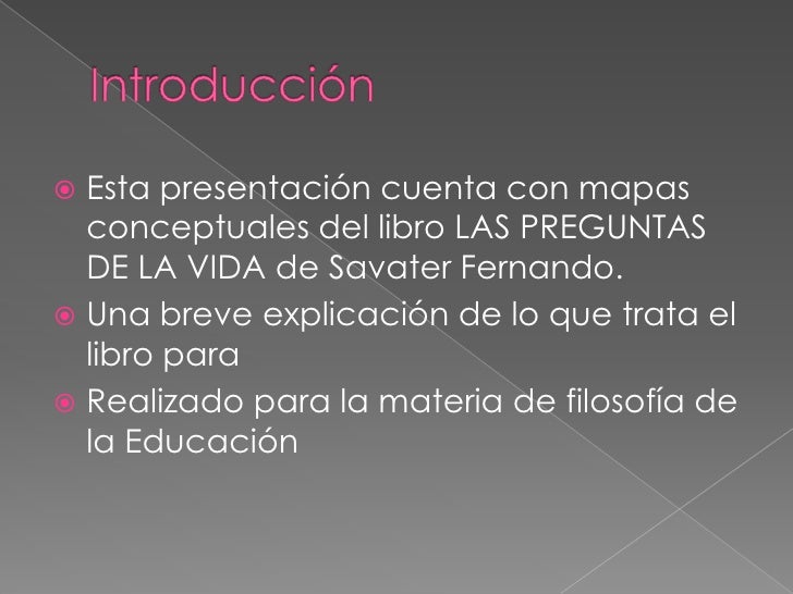 las preguntas de la vida