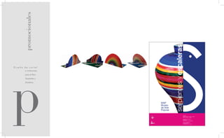 promocionales



                                                                   .




                                   serpientes y escaleras
Diseño de cartel




p
       e invitaciones,

       para el libro

       Serpientes y

       Escaleras.




                         MAP
                         Museo
                         de Arte
                         Popular

                                                    Horarios:
                                                    Martes a domingo: 10:00 am. - 6:00 pm.
                                                    Jueves: 10:00 am. - 9:00 pm.

                                                    Costo de Ingreso al Museo
                                                    $40.00 M.N.
                                                    El domingo la entrada es gratuita.

                                                    Calle de Independencia
                                                    entre las calles de
                                                    Revillagigedo y José Azueta
 