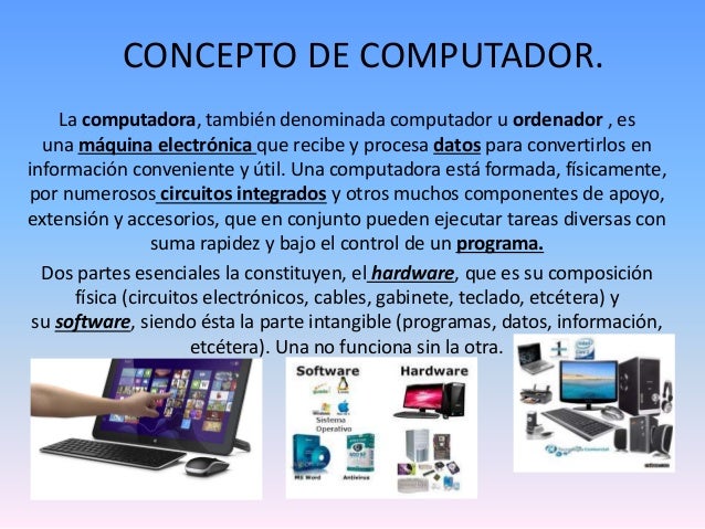 Concepto de Computadora