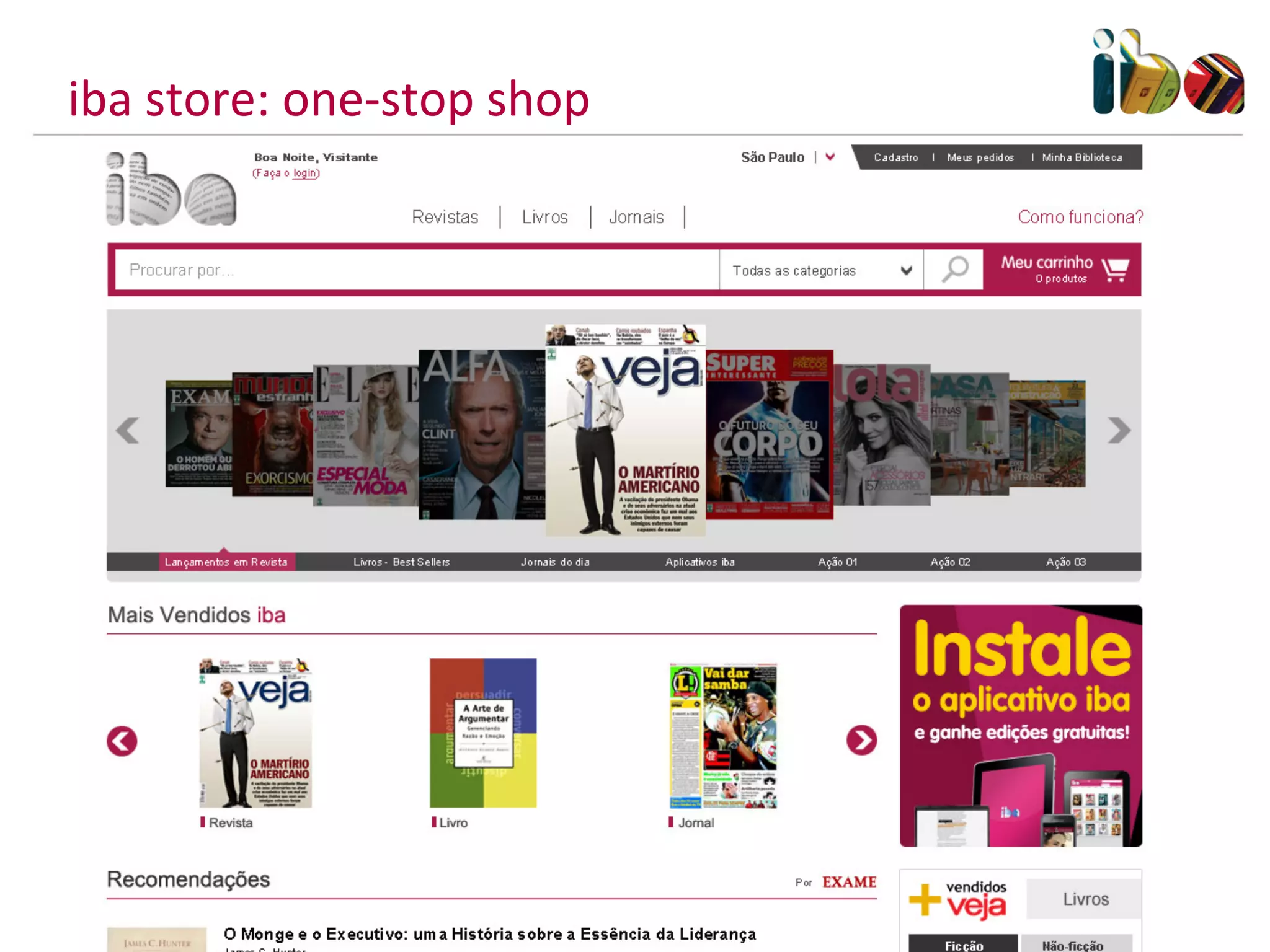 iba	
  store:	
  one-­‐stop	
  shop	
  
 