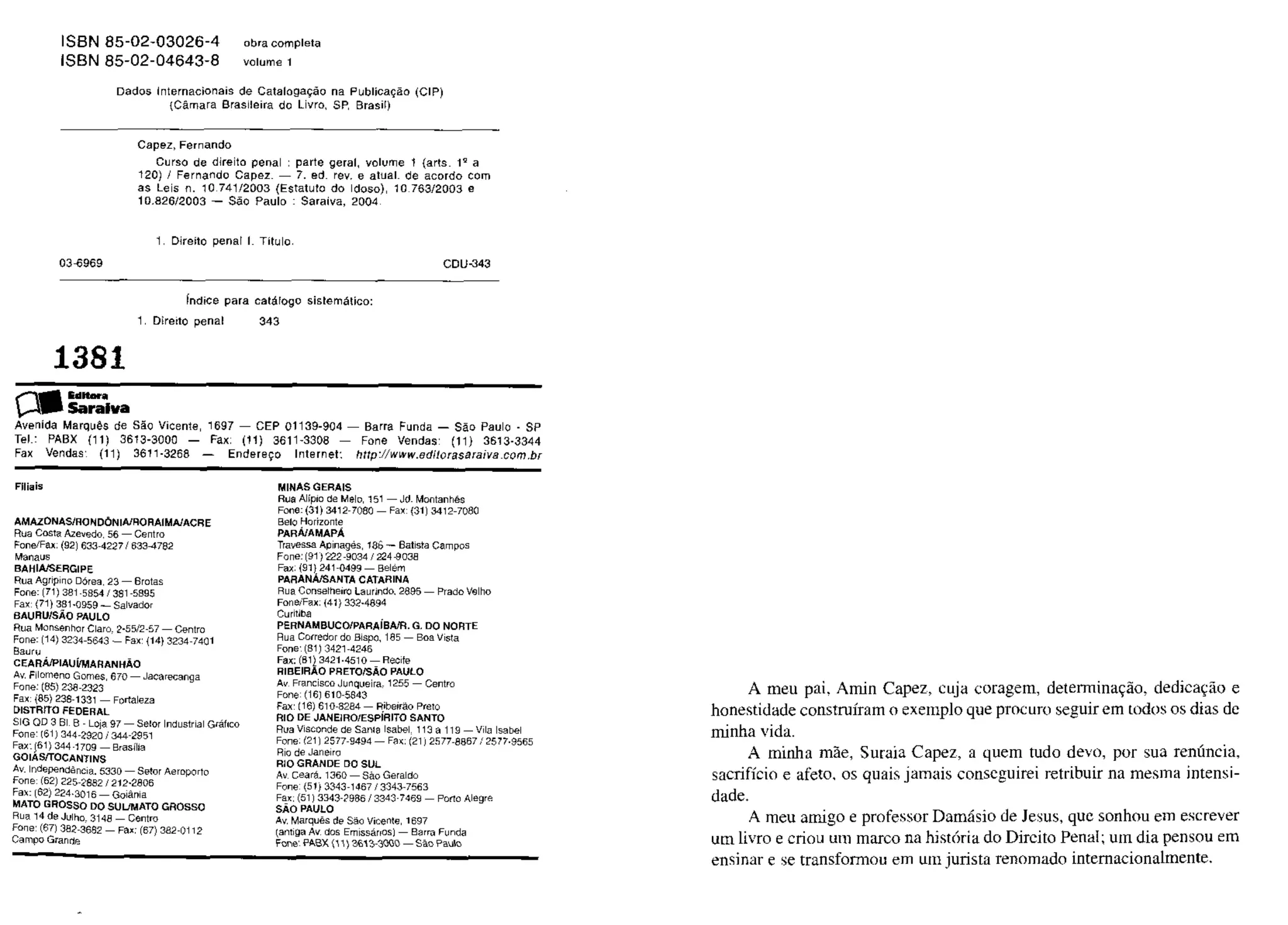 Fernando capez curso de direito penal - volume i - parte geral