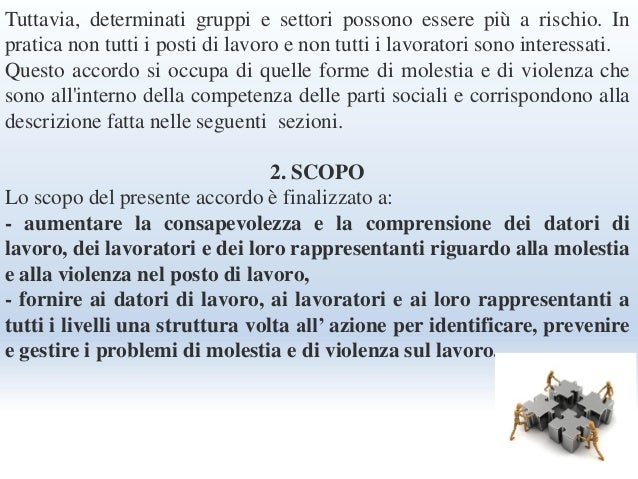 Lettera per mobbing sul lavoro