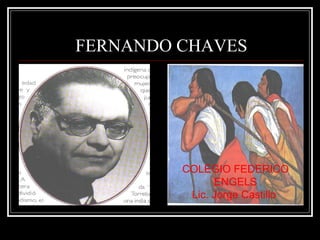 FERNANDO CHAVES

COLEGIO FEDERICO
ENGELS
Lic. Jorge Castillo

 