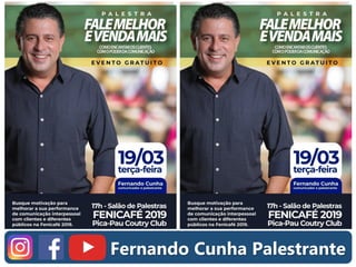 Fernando Cunha Palestrante
 
