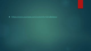  https://www.youtube.com/watch?v=GFulBeI6xUc
 