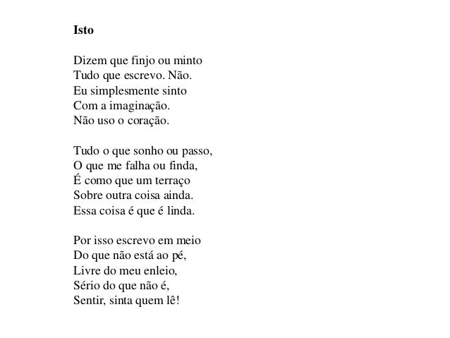 Fernando pessoa