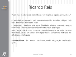 Português 12.º Ano   13
 