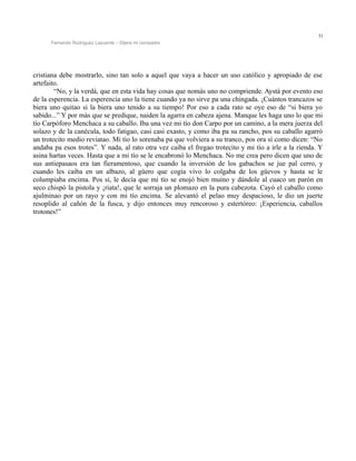 Compadre Letras Fernando rodríguez lapuente dijera mi compadre (letra grande) | PDF