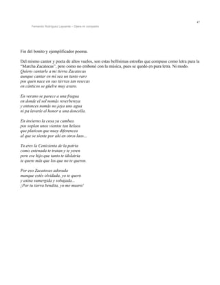 Compadre Letras Fernando rodríguez lapuente dijera mi compadre (letra grande) | PDF