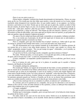 Compadre Letras Fernando rodríguez lapuente dijera mi compadre (letra grande) | PDF