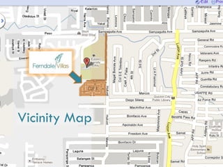 * FOR INTERNAL SALES TRAINING ONLY, CAN BE SUBJECT TO CHANGE WITHOUT PRIOR NOTICE
Vicinity Map
 