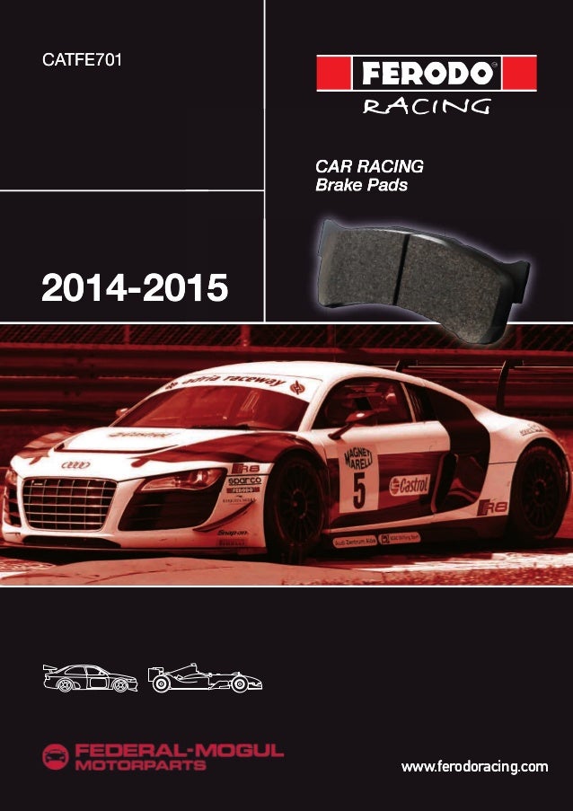Колодки ferodo racing