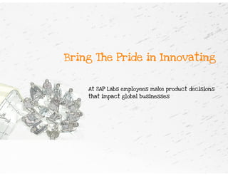 V. R. Ferose - Managing Director, SAP Labs India- Best Workplaces Conference, August 2012