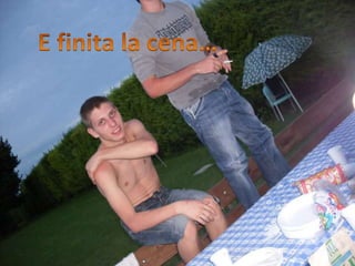 E finita la cena…