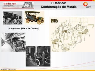 Dr. Carlos Sakuramoto
Automóveis (XIX – XX Century)
Histórico:
Conformação de Metais
 