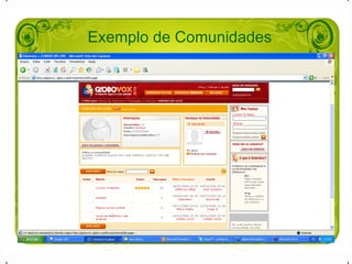 Exemplo de Comunidades 