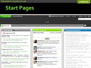 Serviços On-line e Mídias Socias