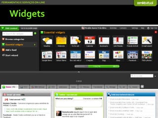 Serviços On-line e Mídias Socias