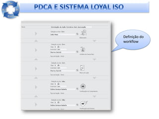Definição do
       workflow




Em desenvolvimento:
 