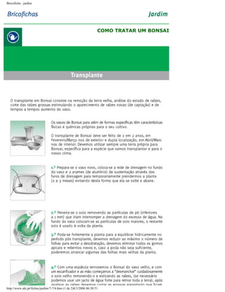 Bricoficha : jardim

COMO TRATAR UM BONSAI

http://www.aki.pt/fiches/jardim/7-7/6.htm (1 de 2)8/3/2006 06:38:51

 