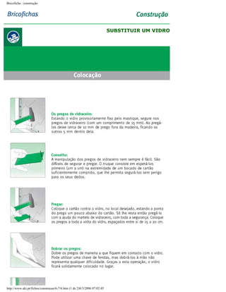Bricoficha : construção

SUBSTITUIR UM VIDRO

http://www.aki.pt/fiches/construcao/6-7/6.htm (1 de 2)8/3/2006 07:02:45

 