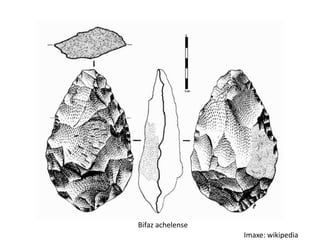 Bifaz achelense
                  Imaxe: wikipedia
 