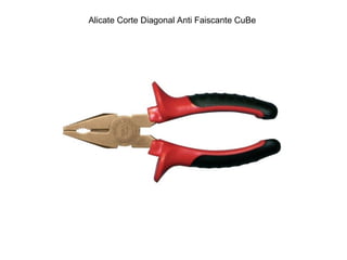 Alicate Corte Diagonal Anti Faiscante CuBe
 