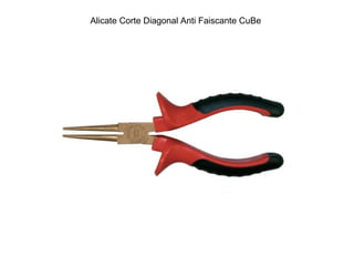Alicate Corte Diagonal Anti Faiscante CuBe
 