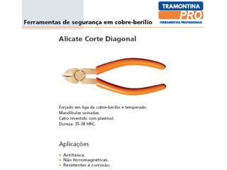 Ferramentas para areas classificadas