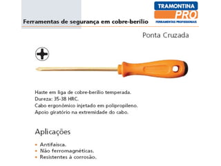 Ferramentas para areas classificadas