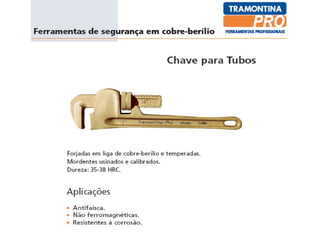 Ferramentas para areas classificadas