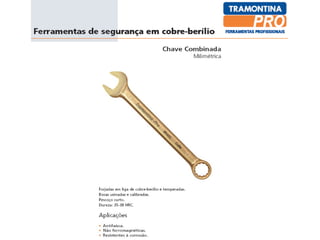 Ferramentas para areas classificadas